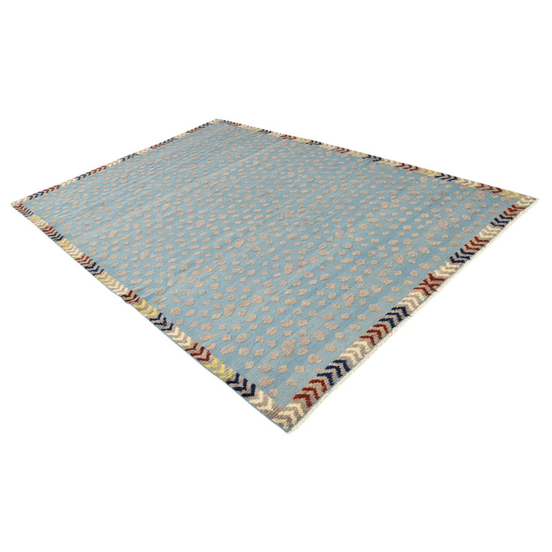 Tapis bleu Iniguez