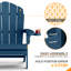 Ensembles de chaises Adirondack surdimensionnées en plastique-87536383