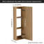 Armoire murale de salle de bain 12 "avec porte et tablette à fermeture douce
