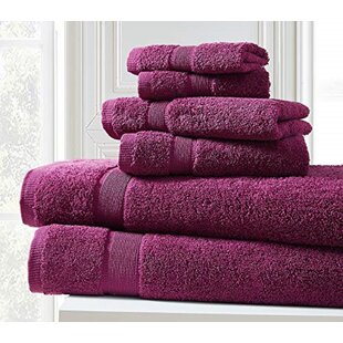 Tommy Hilfiger Modern American 30 x 54 Cotton Bath Towel - Raspberry