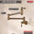 Traditional Pot Filler Faucet, Farmhouse Wall Mount Pot Filler Kitchen Faucet-14762823