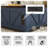 Farmhouse Coffee Table With Charging Station&Usb Ports, Lift Tabletop Central Table W/Large Hidden Space-688477386