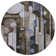 Machine Washable Indoor/Outdoor Cicel ACN1125 Brown Rug
