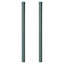 Vidaxl Fence Posts 2 Pcs Powder-Coated Steel-116846616-116846618