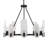 Ellipse 10 - Light Steel Classic / Traditional Chandelier