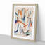 Group of Foxes by Franz Marc - Framed Print