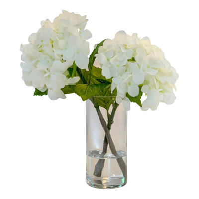 Hydrangea Arrangement in Vase
