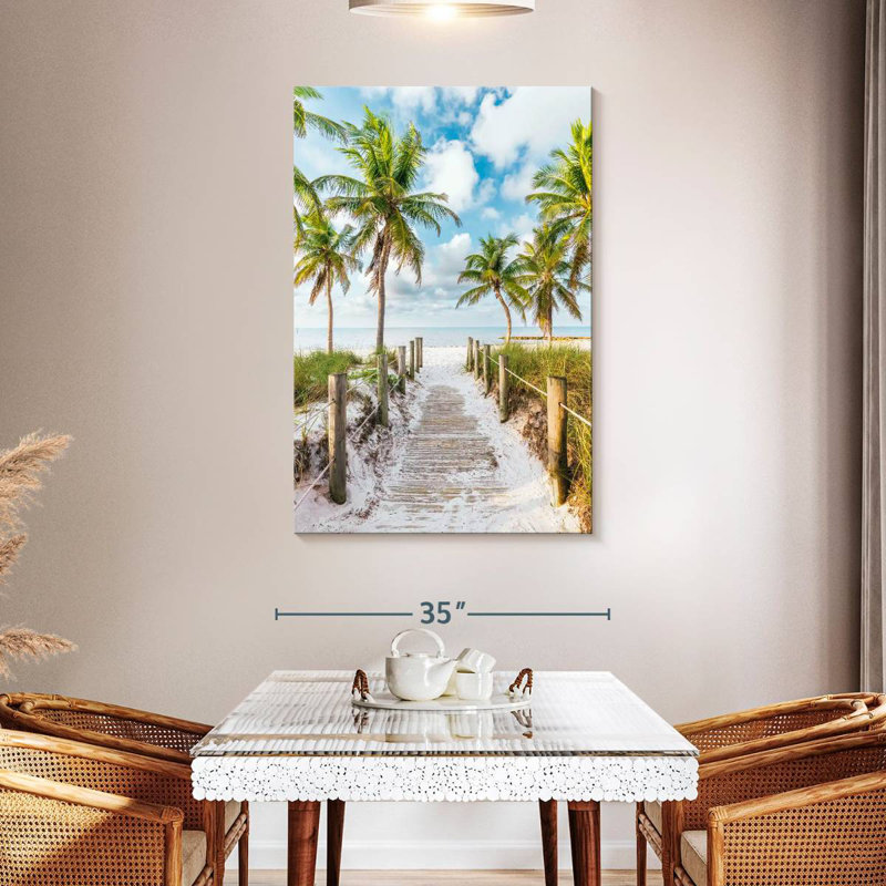 Aime To The Beach, 48" H x 32" W