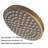 BathSelect Vintage 8 inch Antique Rainfall Showerhead