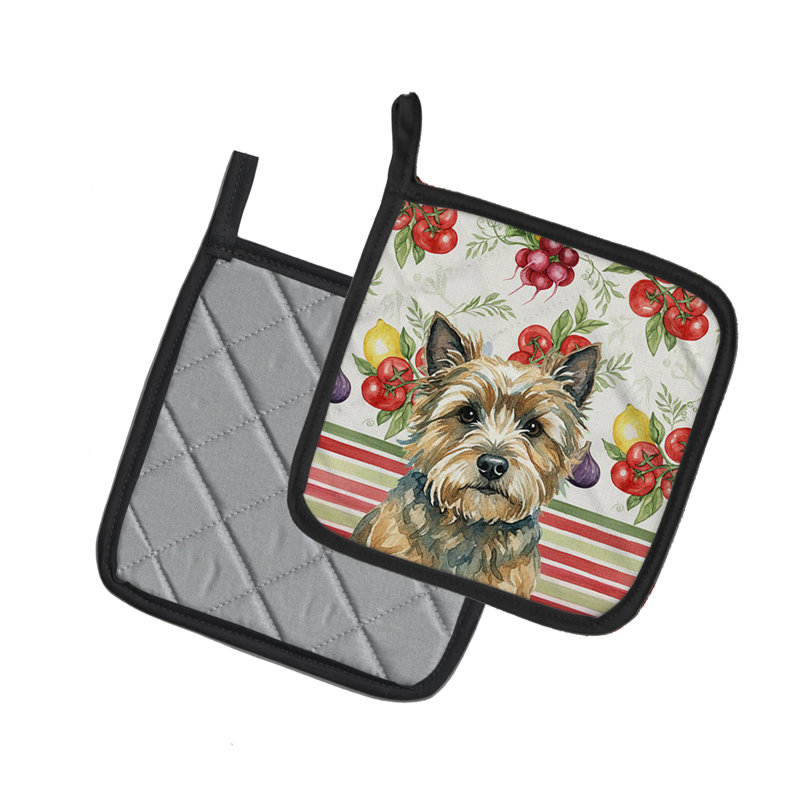 Paire de marmites Cairn Terrier