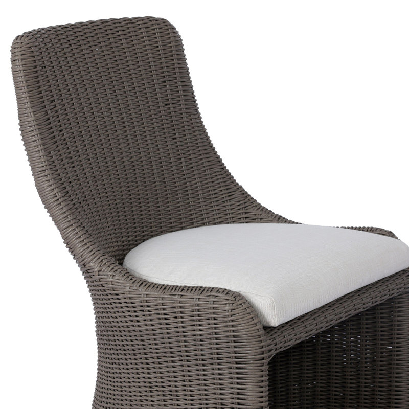 Blaire Outdoor Dining Side Chair, Vintage Taupe