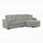 L-Shaped Modular Convertible Sofa-562308932