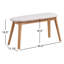 Kimily Upholstered Bench-396828524
