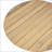 Verona Outdoor Patio Round Acacia Wood Coffee Table, Durable And Weather-Resistant For Natural Elegance