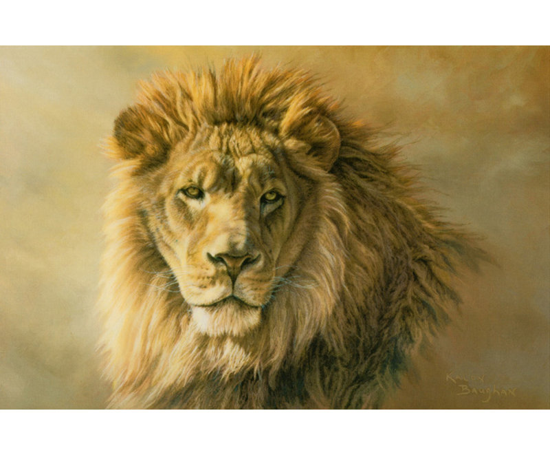 His Majesty, 16" H x 24" W