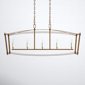 Olive 5 - Light Linear Chandelier