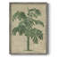 Impression encadrée de toile de jute palmier IV - bois massif-721769619