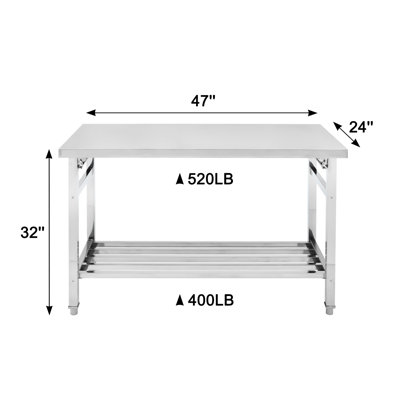 Steel Top Workbench