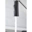 Robinet de cuisine noir mat à fixation sur le comptoir, acier inoxydable de 1,8 gal / min avec distributeur escamotable et savon pour évier utilitaire, robinet en métal rouillé, distributeur, surface facile à nettoyer