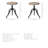 Wenham Solid Wood Accent Stool