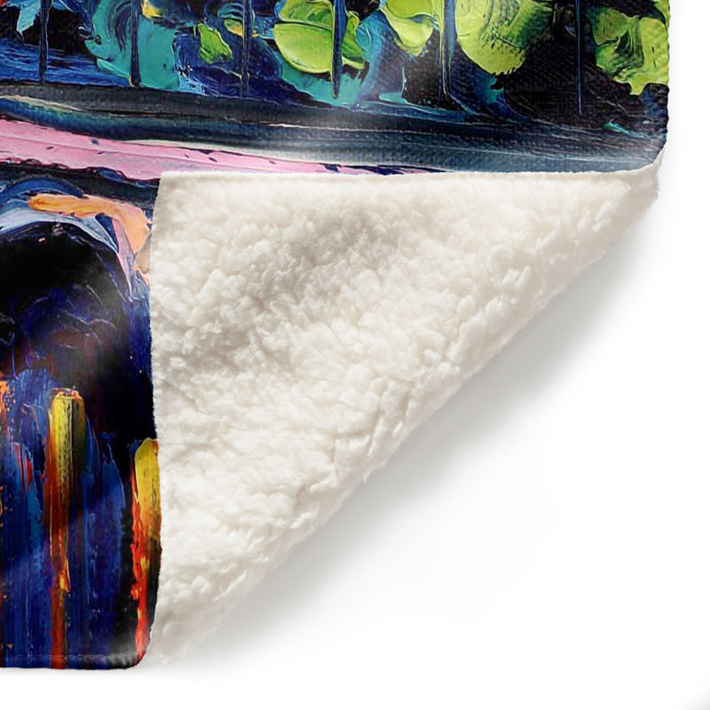  Couverture douce en sherpa, 68 po x 80 po