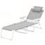 Chaise de bronzage d'extérieur, chaise longue pliante-413522253