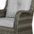 Mapleview Outdoor All-Weather 2-Person Wicker Conversation Set with Cushions for Patio, Porch, Garden-1100869376-1100869377