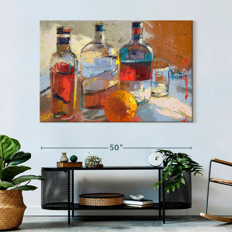 Yarlin Bourbon LvÂ¢Orange, 34" H x 51" W