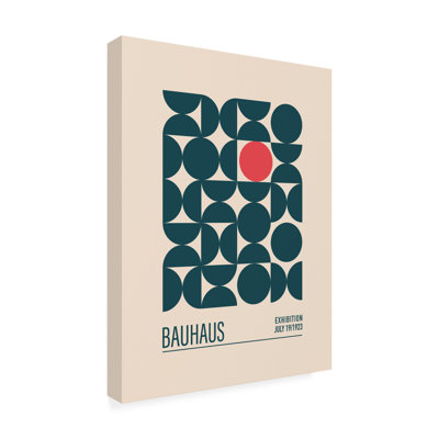Bolog Emel Tunaboylu Bauhaus Mavi Kureler Canvas Art