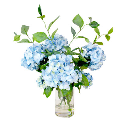 Hydrangea Floral Arrangement in Vase