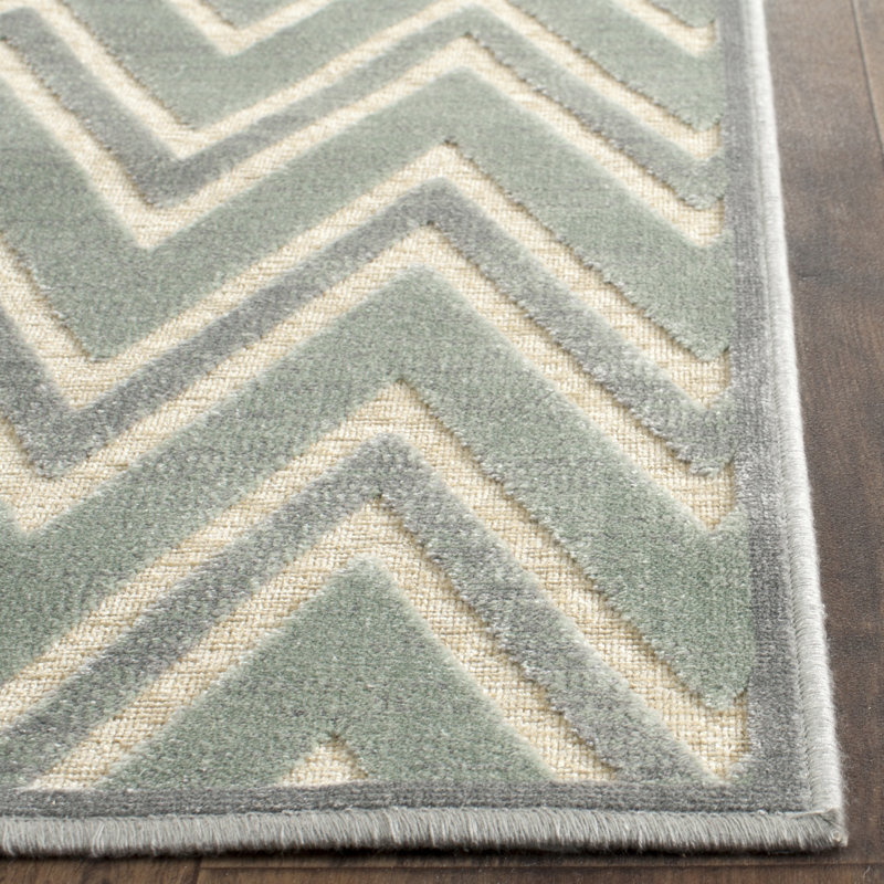 Arriaga Chevron Hand Woven Area Rug, Runner 66 x 244 cm