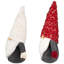 Décorations de Noël pelucheuses gnomes debout - 14 po - ensemble de 2