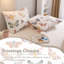 Ensemble de housse de couette 100% coton pour tout-petits enfants mignons Kawaii 3 pièces à motif ultra doux et respirant-112871721