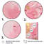 Rose et or «Energies nouvelles III», reproduction sur toile-965376216-965376221