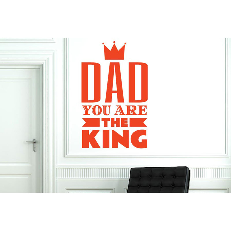 Wall Decal, Medium, Orange