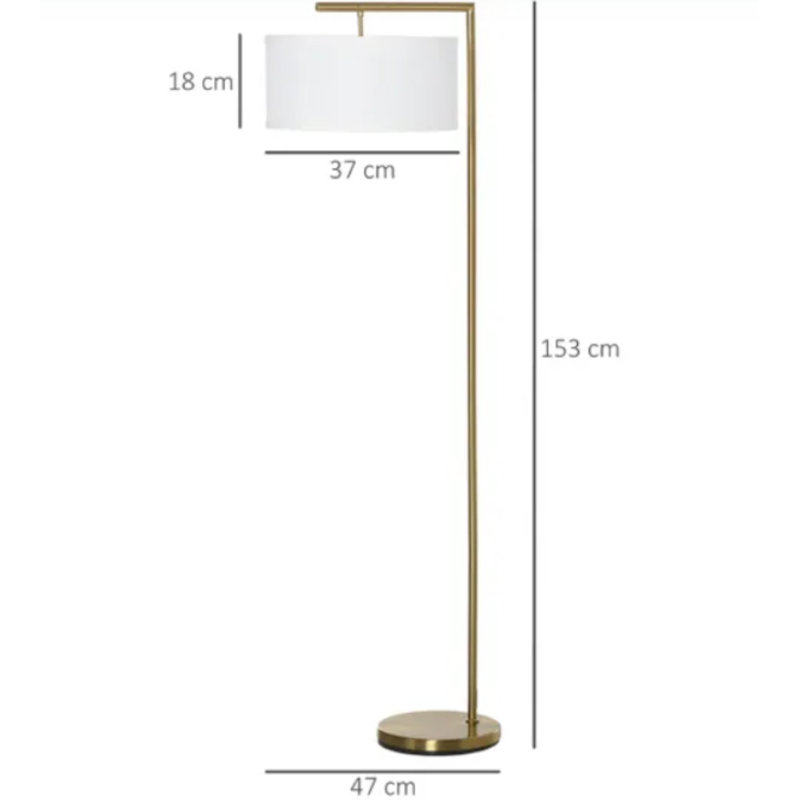 153cm Arched Floor Lamp