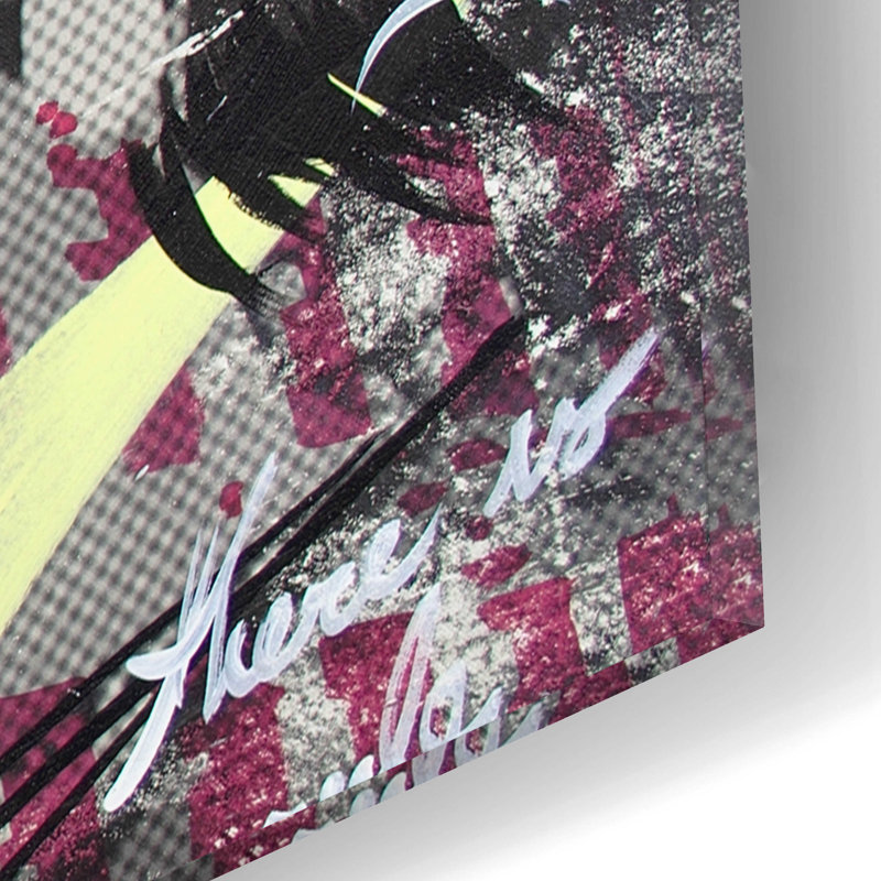 Trinx «And Only» par Dan Monteavaro, art mural en verre acrylique, H 12 po x l 16 po x P 0,13 po