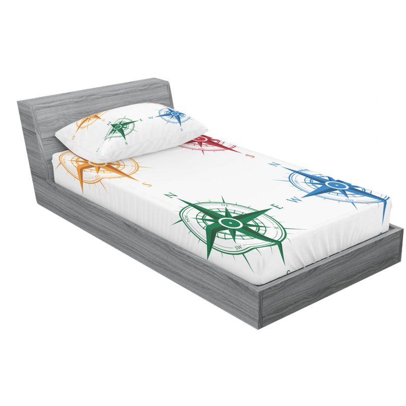 Microfiber Sheet Set, Twin XL Sheet Set with Fitted Sheet