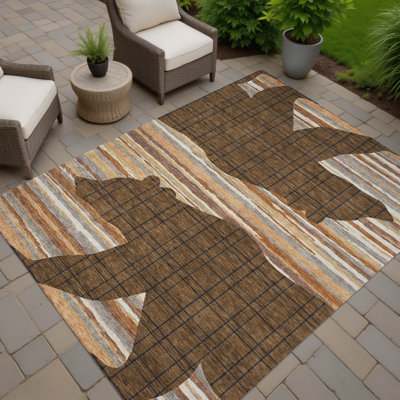 Tapis intérieur / extérieur lavable à la machine Chantille ACN2577 Lodge