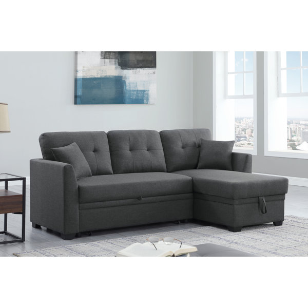 Latitude Run® Vanyu 85'' Upholstered Sleeper Sofa & Reviews | Wayfair