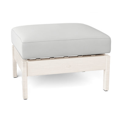 Kennebunkport Outdoor Ottoman with Cushion