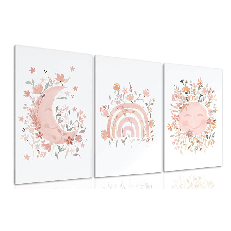 3 Piece Wrapped Canvas Print