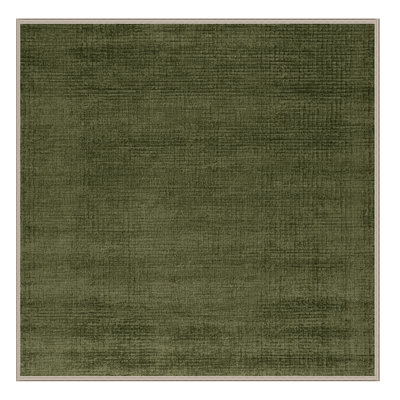 Tapis brun uni lavable à la machine