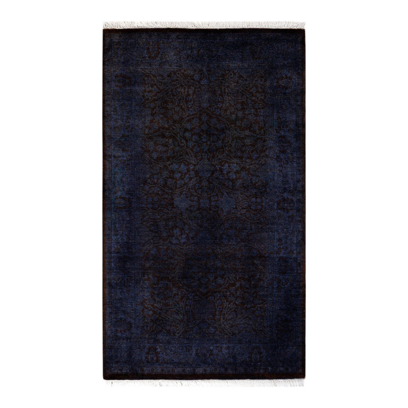 Fine Vibrance One-of-a-Kind 3' 1" X 5' 3" Hand Knotted Area Rug