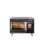 Cuisinière à induction 48 pouces avec 6 éléments à induction ILVE Nostalgie II Series (porte en verre)-805947505