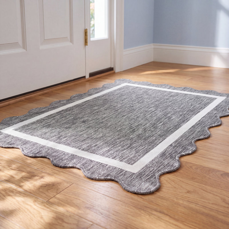 Skiles Machine Woven Rug, Rectangle 2'3.6" x 3'9.3"