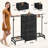 Multifunctional 5-Drawer Dresser with Dual Hanging Rods & Shelves for Small Spaces, Apartment Bedroom & Entryway Organizer-125587592