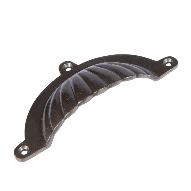 Hammer & Tongs - Fluted Cabinet Cup Handle - W 114mm x H 69mm