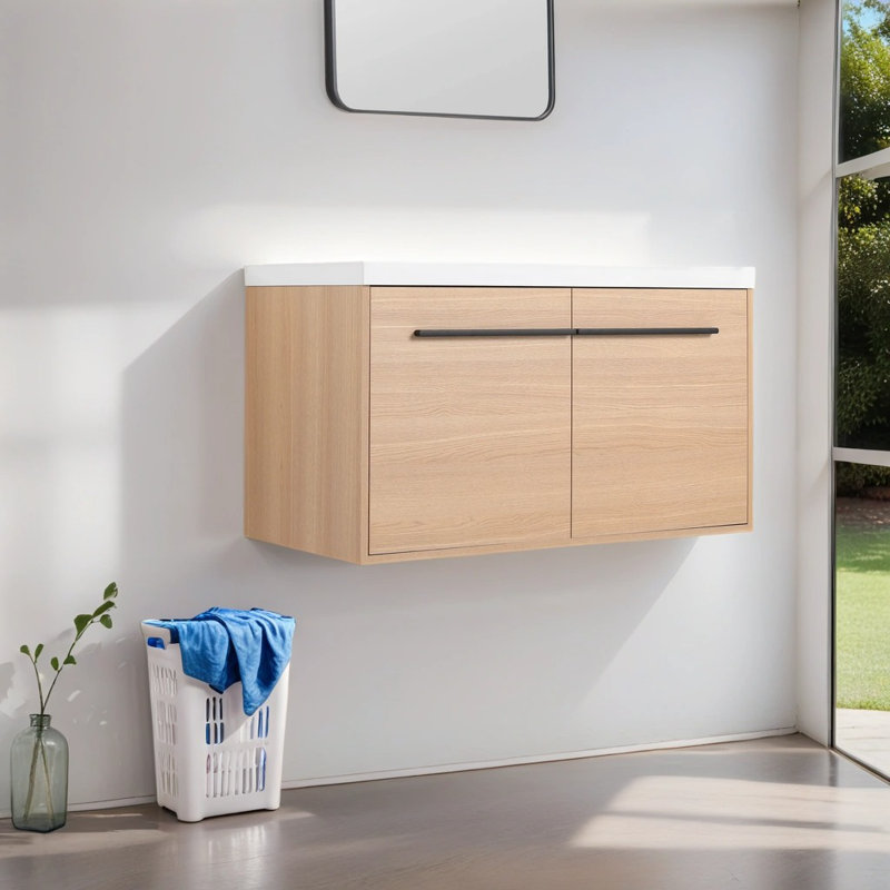 Meuble-lavabo simple avec plateau 35,43 Breannah
