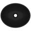 Metro Lane Krahn 400mm L x 330mm W Matt Black Ceramic Oval Sink